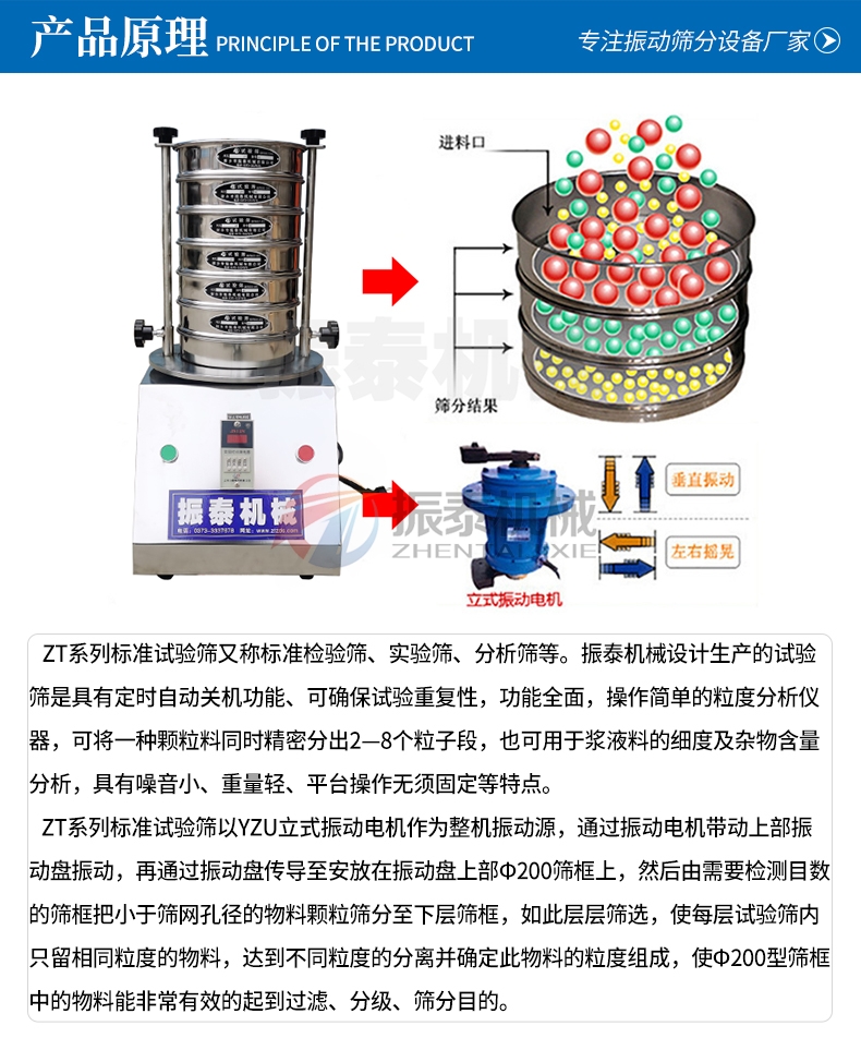 氧化鋁標準檢驗篩原理